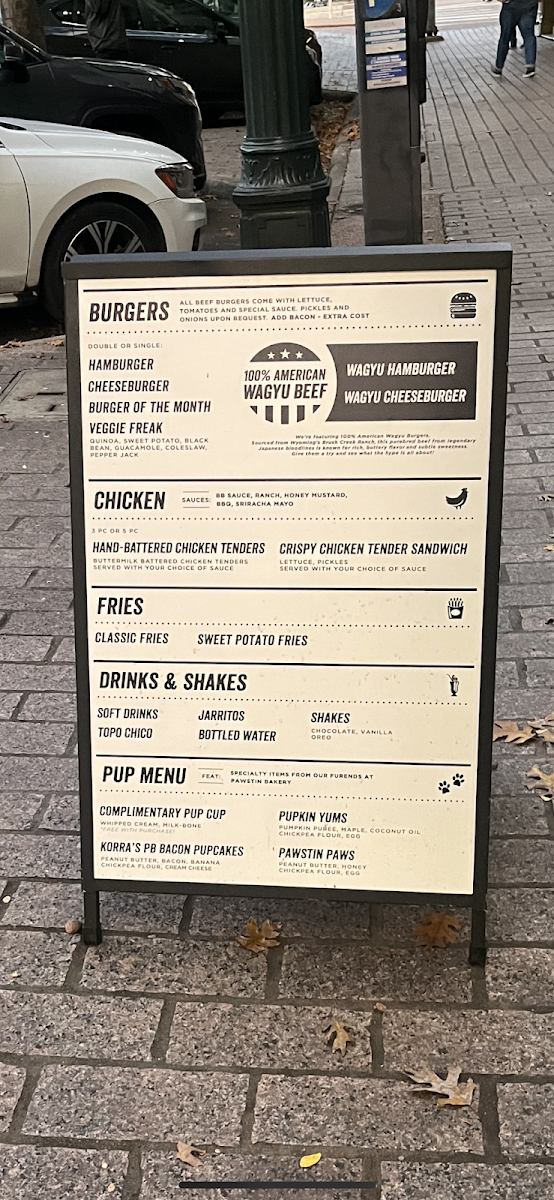 Burger Bar Congress Menu - Image 4